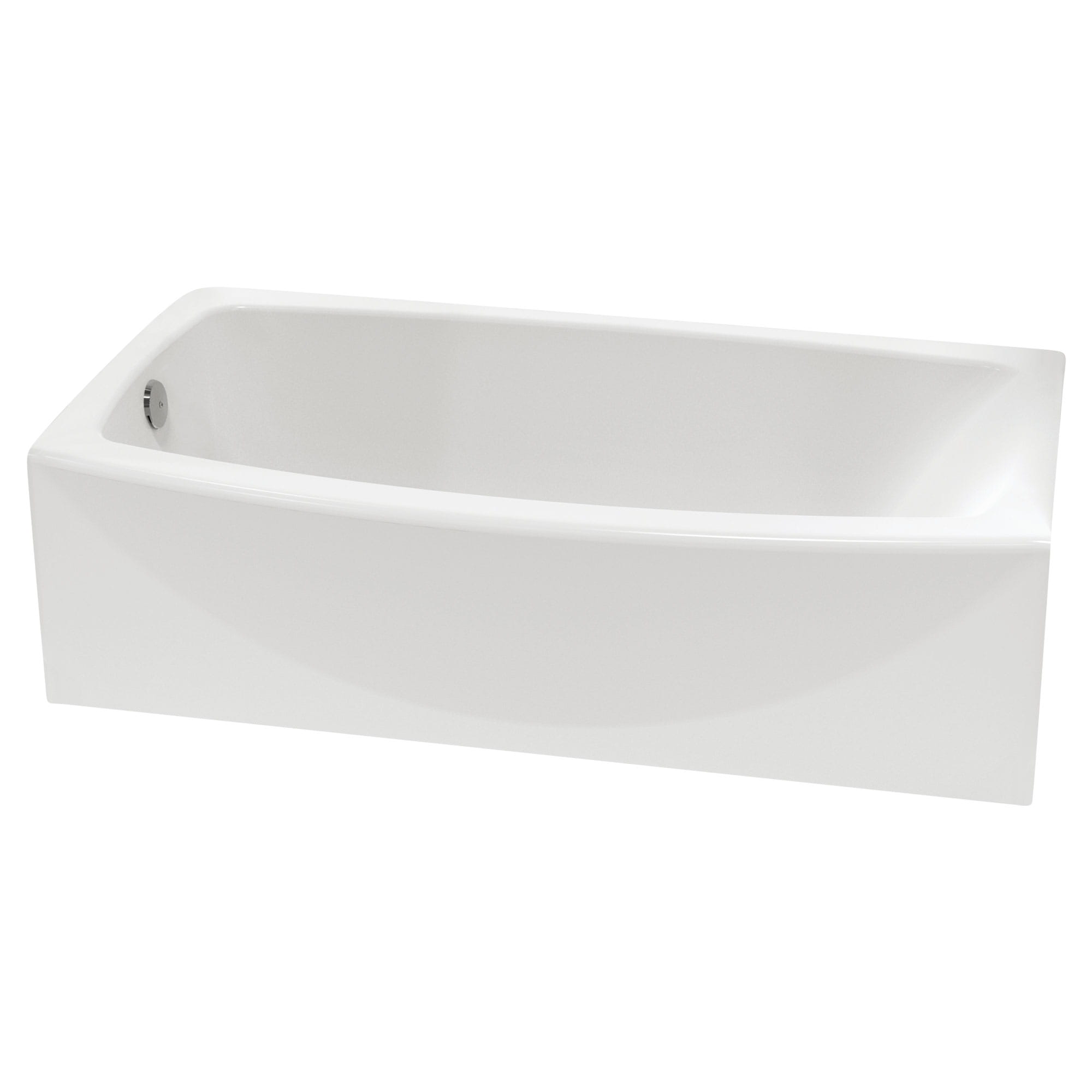 Saver 60 x 34 Inch Integral Apron Bathtub with Left Hand Drain ARCTIC